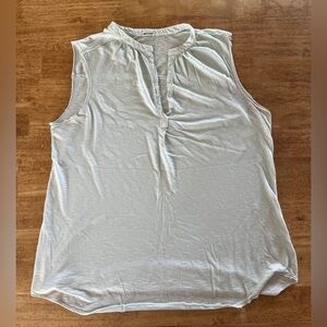 Sleeveless Mint Green Top